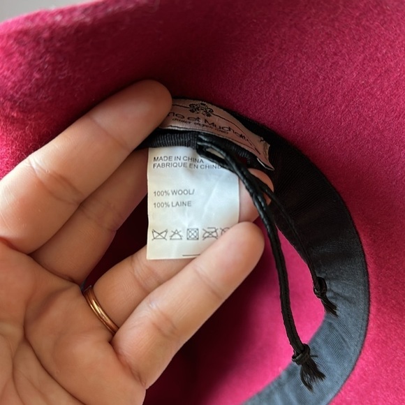 MUCHE ET MUCHETTE Burgundy Wool Hat - Picture 8 of 8